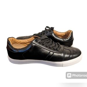 Harrison Myles faux leather dress sneakers
